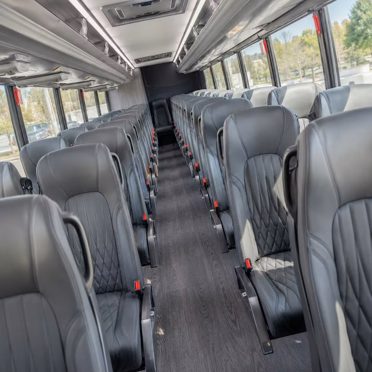 28 passenger minibus inside