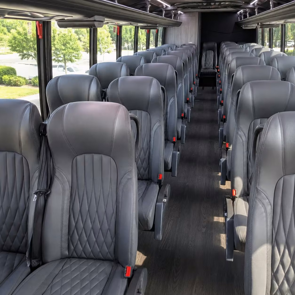 35 passenger minibus inside