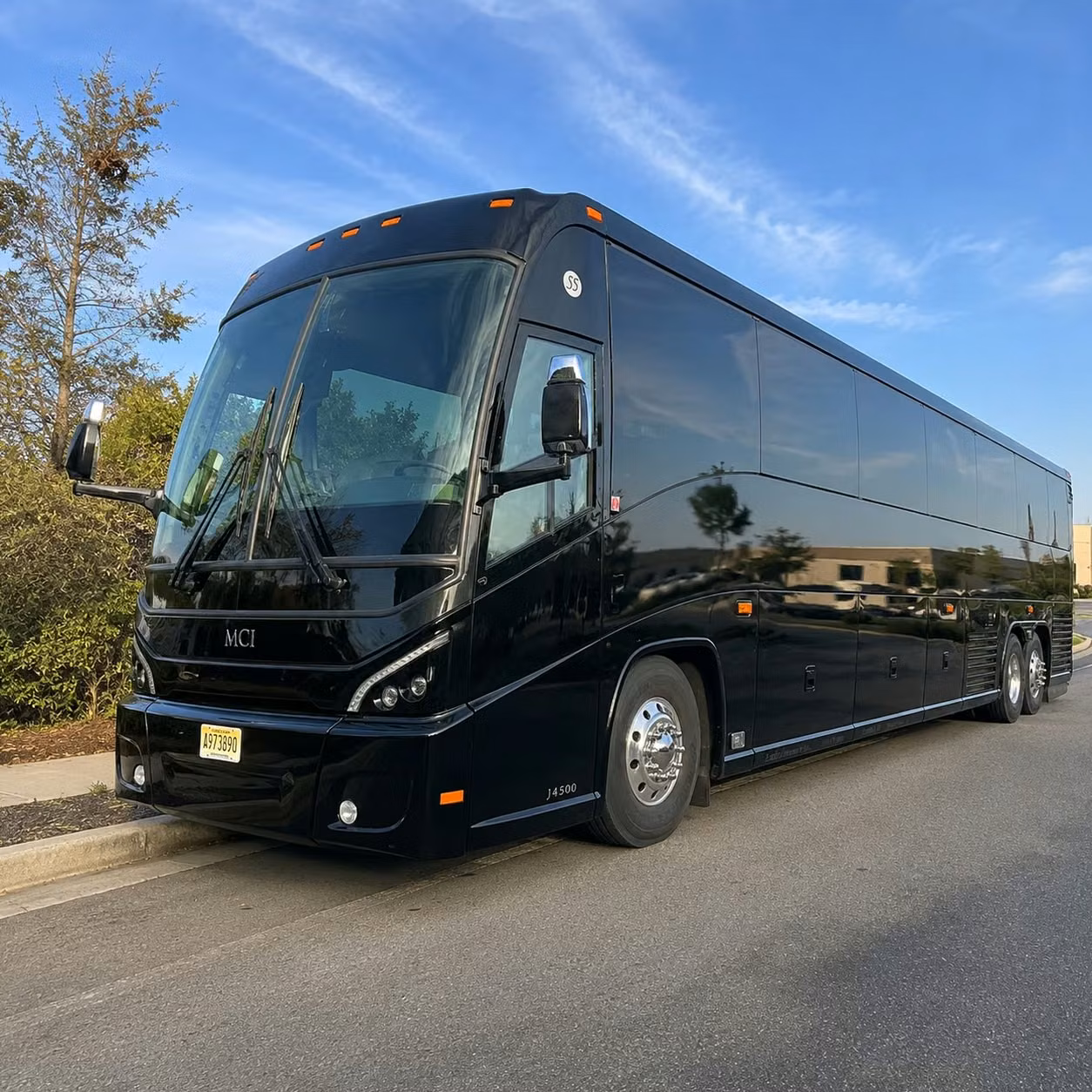 charter buses for richmond area military ceremonies graduations and official events