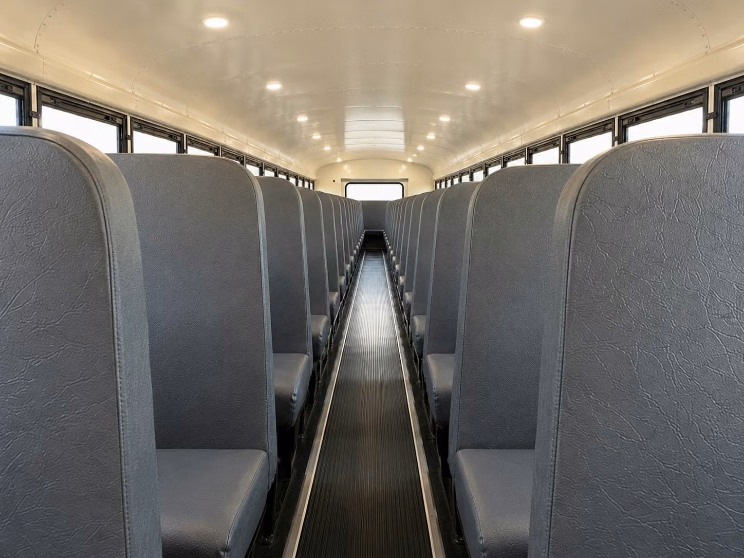 school bus interior
