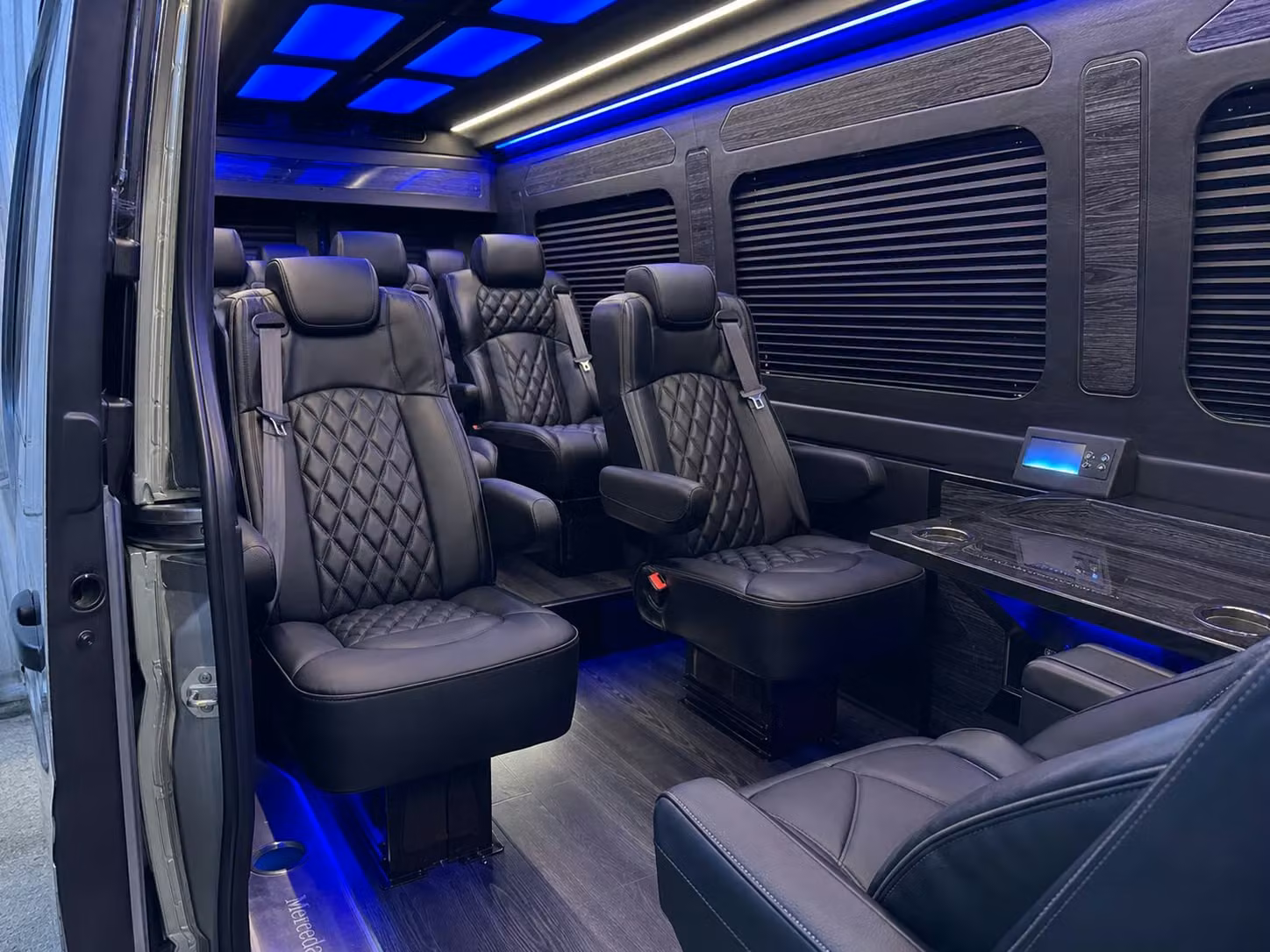 sprinter van transportation for groups and events across richmond